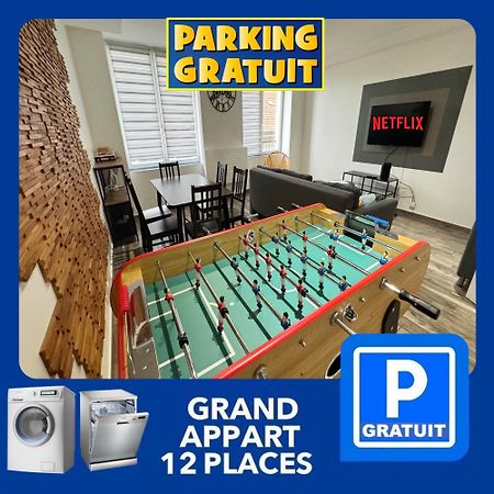 22 Chic & Cosy Grand Appart 92M2 Parking Gratuit Hypercentre Netflix Saint-Etienne  Extérieur photo