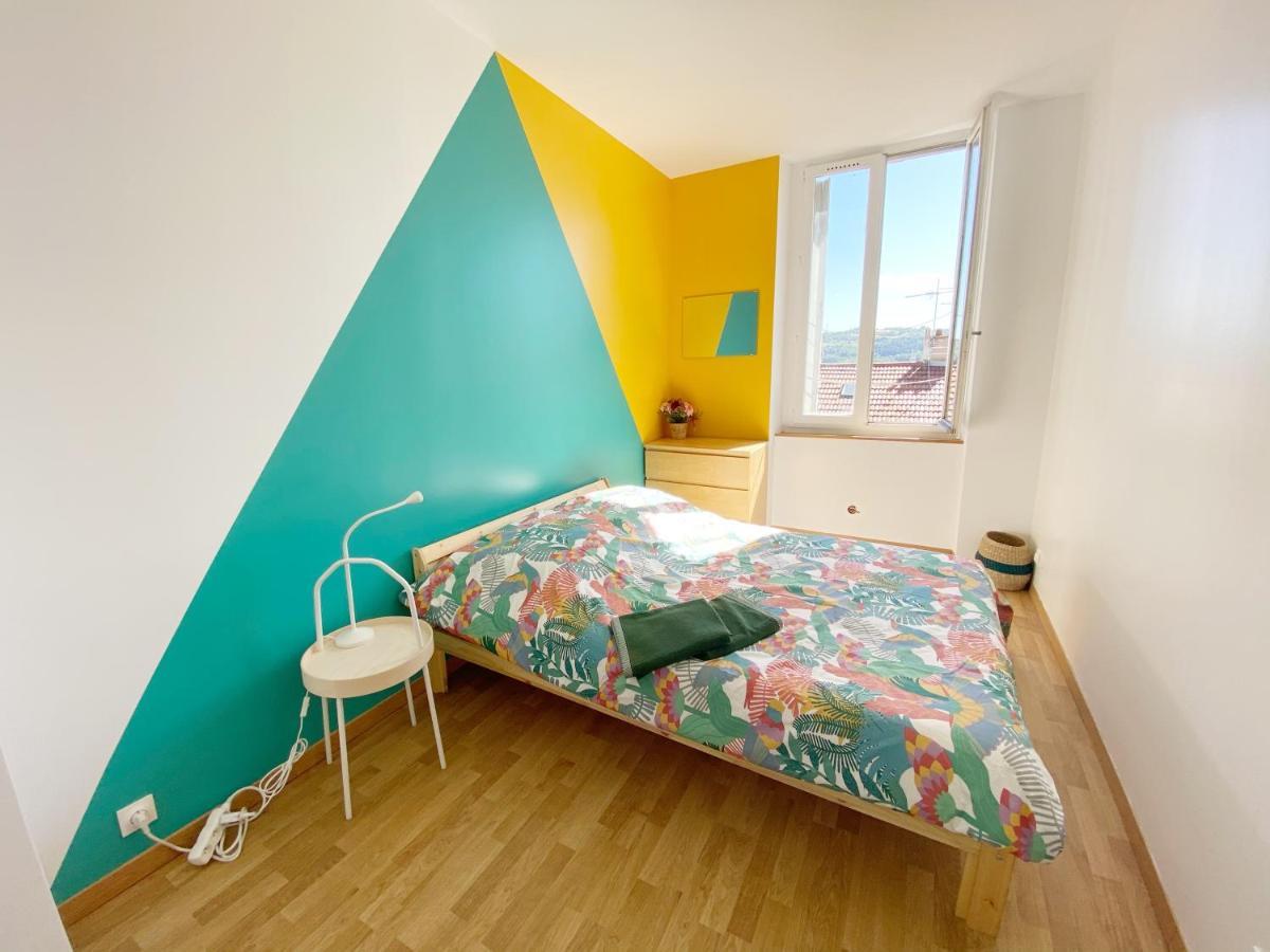 22 Chic & Cosy Grand Appart 92M2 Parking Gratuit Hypercentre Netflix Saint-Etienne  Extérieur photo